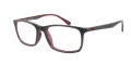 Rec Specs Liberty Sport X8-400 Trans Grey - Burgundy (385) Eyeglasses - Color Image