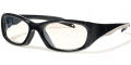 Rec Specs Liberty Sport Morpheus 2 Shiny Black - Silver Stripe #1 Eyeglasses - Color Image