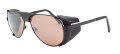 Rec Specs Liberty Sport High-G Matte Black / Amber Rose Silver Mirror Sunglasses - Color Image