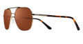 Revo Logan (RE 1226) Satin Gold Drive (RE 1226 04 GO) Sunglasses - Color Image