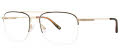 Randy Jackson RJ 1116 Black/Gold (235) Eyeglasses - Color Image
