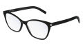 Saint Laurent SL 287 SLIM Black (001) Eyeglasses - Color Image