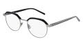 Saint Laurent SL 124 Black-Silver (001) Eyeglasses - Color Image