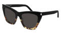 Saint Laurent SL 214 Kate Havana-Black / Black Lens (010) Sunglasses - Color Image