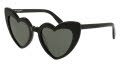 Saint Laurent SL 181 LOULOU Black / Grey Lens (001) Sunglasses - Color Image