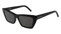 Saint Laurent SL 276 MICA Black / Grey Lens (001) Sunglasses - Color Image