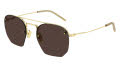 Saint Laurent SL 422 Gold / Brown Lens (001) Sunglasses - Color Image