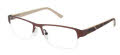 Seventy One Regis Brown Eyeglasses - Color Image