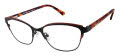 Seventy One Berea Black / Wine  Eyeglasses - Color Image