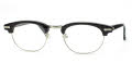 Shuron Ronsir Revelation Black Briar (Silver Chassis) Eyeglasses - Color Image