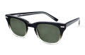 Shuron Freeway Black Fade / Green-Gray Polarized Lens Sunglasses - Color Image