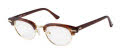Shuron Ronsir Revelation Tortoise (Gold Chassis) Eyeglasses - Color Image