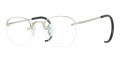 Shuron Ronwinne with Cable Temples Silver Eyeglasses - Color Image