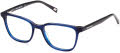 Skechers Kids SE1188 Shiny Blue (090) Eyeglasses - Color Image