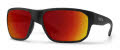 Smith Arvo Matte Black / ChromaPop Polarized Red Mirror (00361H4) Sunglasses - Color Image