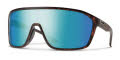Smith Boomtown Matte Tortoise / ChromaPop Polarized Opal Mirror ( HGC99QG) Sunglasses - Color Image