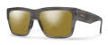 Smith Lineup Matte Gray Horn / ChromaPop Polarized Bronze Mirror (2W858QE) Sunglasses - Color Image