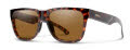 Smith Lowdown 2 Tortoise / ChromaPop Glass Polarized Brown (08656L5) Sunglasses - Color Image