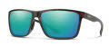 Smith Riptide Matte Tortoise / ChromaPop Polarized Opal Mirror (N9P61QG) Sunglasses - Color Image