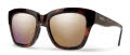 Smith Sway Tortoise / ChromaPop Polarized Rose Gold Mirror (086529V) Sunglasses - Color Image