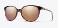 Smith Cheetah Rose Tortoise / ChromaPop Polarized Rose Gold Mirror (0T4549V) Sunglasses - Color Image