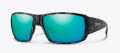 Smith Guide's Choice Matte Ash Marble / ChromaPop Glass Polarized Opal Mirror (UHX62QG) Sunglasses - Color Image