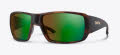 Smith Guide's Choice XL Matte Tortoise / ChromaPop Glass Polarchromic Brown Green Mirror (N9P6378) Sunglasses - Color Image