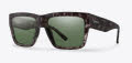 Smith Lineup Matte Gray Tortoise / ChromaPop Polarized Gray Green (HLA58L7) Sunglasses - Color Image