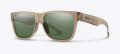 Smith Lowdown 2 Matte Summit Crystal / ChromaPop Polarized Gray Green (LPA56L7) Sunglasses - Color Image