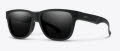 Smith Lowdown Slim 2 Matte Black / ChromaPop Glass Polarized Black (003536N) Sunglasses - Color Image