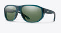Smith Outrigger Matte Pacific Crystal / ChromaPop Polarized Gray Green (FJM61L7) Sunglasses - Color Image
