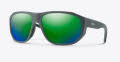 Smith Outrigger Matte Slate / ChromaPop Polarized Green Mirror (RIW61UI) Sunglasses - Color Image