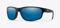 Smith Redding 2 Matte Black / ChromaPop Glass Polarized Blue Mirror (01T64QG) Sunglasses - Color Image