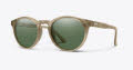 Smith Westward Summit Crystal / ChromaPop Polarized Gray Green (63M52L7) Sunglasses - Color Image
