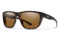 Smith Barra Matte Tortoise / ChromaPop Polarized Brown Lens (N9P60L5) Sunglasses - Color Image