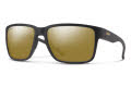 Smith Emerge Matte Black / ChromaPop Polarized Bronze Mirror Lens (I4660QE) Sunglasses - Color Image
