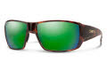 Smith Guide's Choice Tortoise / ChromaPop Glass Polarized Green Mirror Lens (08662UI) Sunglasses - Color Image