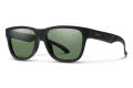 Smith Lowdown Slim 2 Matte Black / ChromaPop Polarized Gray Green Lens (2CPGNMB) Sunglasses - Color Image
