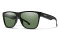 Smith Lowdown XL 2 Matte Black / ChromaPop Polarized Gray Green Lens (00360L7) Sunglasses - Color Image
