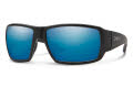 Smith Operator's Choice Elite Matte Black / ChromaPop+ Elite Polarized Blue Mirror Lens (00362QG) Sunglasses - Color Image