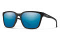 Smith Shoutout Matte Black / ChromaPop Polarized Blue Mirror Lens (00357QG) Sunglasses - Color Image