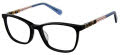 Sperry Kids Juneau Black (C01) Eyeglasses - Color Image
