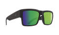 Spy Cyrus Matte Black / Happy Bronze Polarized with Green Spectra Lenses (673180374861) Sunglasses - Color Image