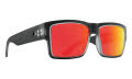 Spy Cyrus Black Ice / Plus Gray Green Polarized with Red Spectra Mirror (6700000000079) Sunglasses - Color Image