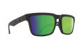 Spy Helm Matte Black / Happy Bronze Polarized with Green Spectra (673015374861) Sunglasses - Color Image