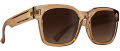 Spy Dessa Translucent Nutmeg - Happy Dark Brown Fade (6700000000240) Sunglasses - Color Image