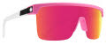 Spy Flynn 5050 Matte Neon Pink Matte Translucent White Happy Bronze Pink Mirror (6700000000215) Sunglasses - Color Image