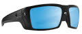 Spy Rebar ANSI Matte Black - Happy Boost Bronze Polar Ice Blue Spectra Mirror (648478814530) Sunglasses - Color Image