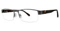 Stetson Stetson XL 32 Gunmetal (058) Eyeglasses - Color Image
