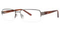 Stetson Stetson XL 22 Gunmetal (058) Eyeglasses - Color Image